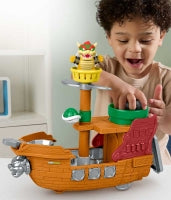Little People Super Mario Bowsers Airship