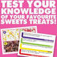 Logo Chocolate And Sweets Mini Game