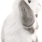 Lop Eared Rabbit Grey Plush Stuffed Animal Toy