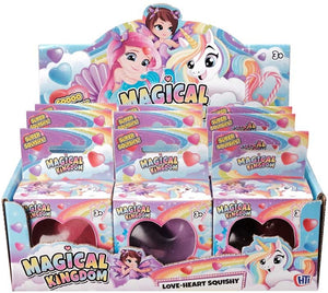 Magical Kingdom Love Heart Squishy