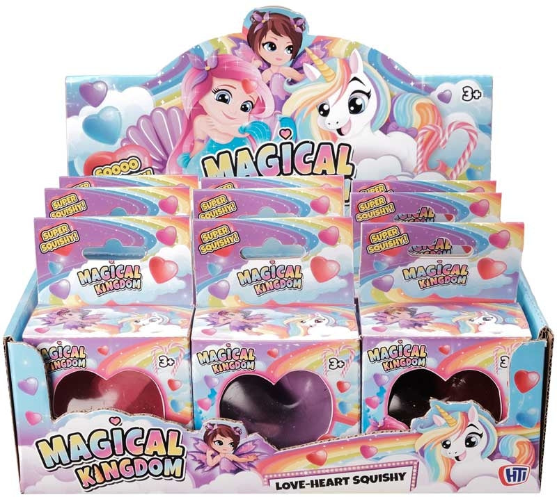 Magical Kingdom Love Heart Squishy