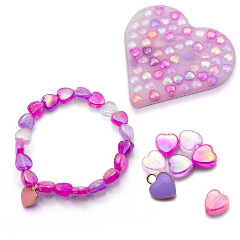 Pick N Pop Bracelets - Love Heart, Happy Smiling, Pretty Flower, Honeybee Fun for Kids