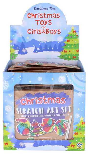 Magic Colour Scratch Eco Set Mini Christmas 8.5 x 8.5 Cm