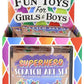 Magic Colour Scratch Eco Set Mini Super Hero 8.5 x 8.5 Cm