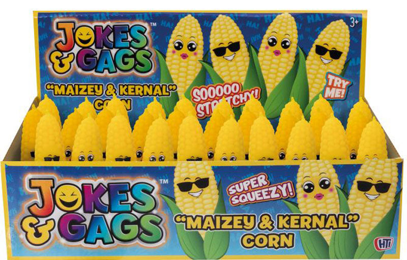Maizey and Kernel Corn – Super Stretchy Sensory Corn Toy