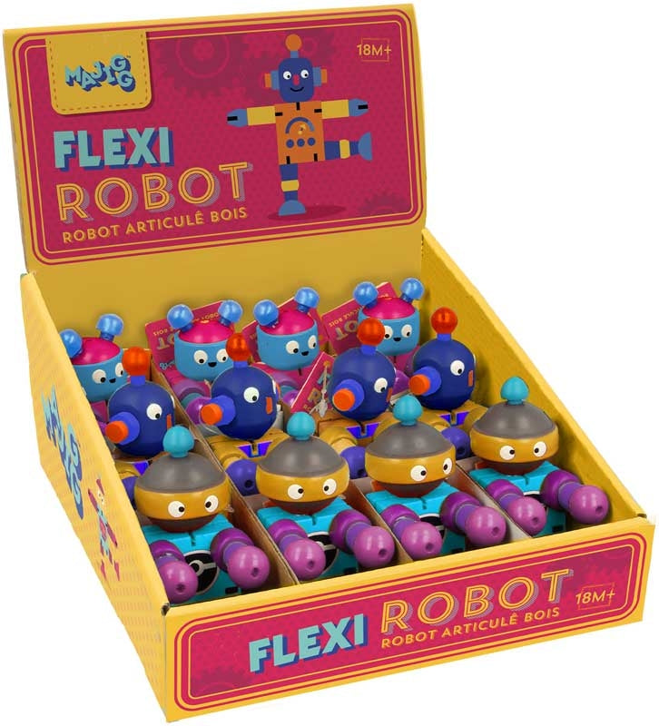 Majigg Flexi Robots Fsc Certified Assorted