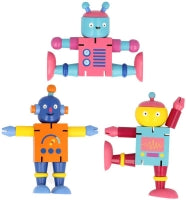 Majigg Flexi Robots Fsc Certified Assorted