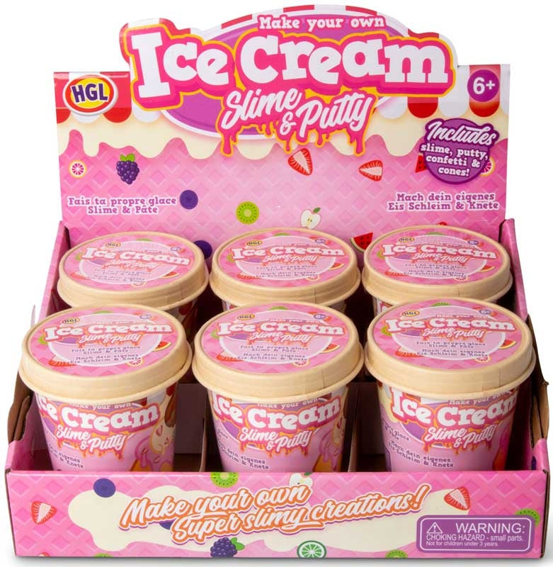 Make Your Own Ice Cream Slime And Putty