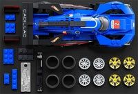 Mattel Brick Shop Hot Wheels Cadillac Project Gtp Hypercar