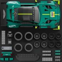 Mattel Brick Shop Hot Wheels Elite: Aston Martin Vantage Gts
