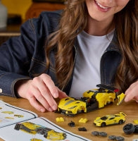 Mattel Brick Shop Hot Wheels Speed: Chevrolet Corvette c8.r