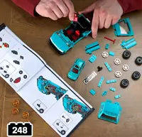 Mattel Brick Shop Hot Wheels Speed: Custom 90 Honda Civic Ef