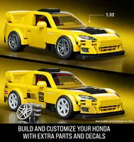 Mattel Brick Shop Hot Wheels Speed: Honda s2000