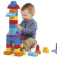 Mega Bloks Building Bag 60pc Blue
