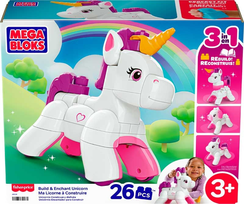 Mega Bloks Build & Enchant Unicorn