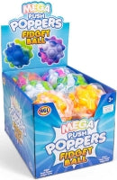 Mega Push Poppers Fidget Ball Assorted