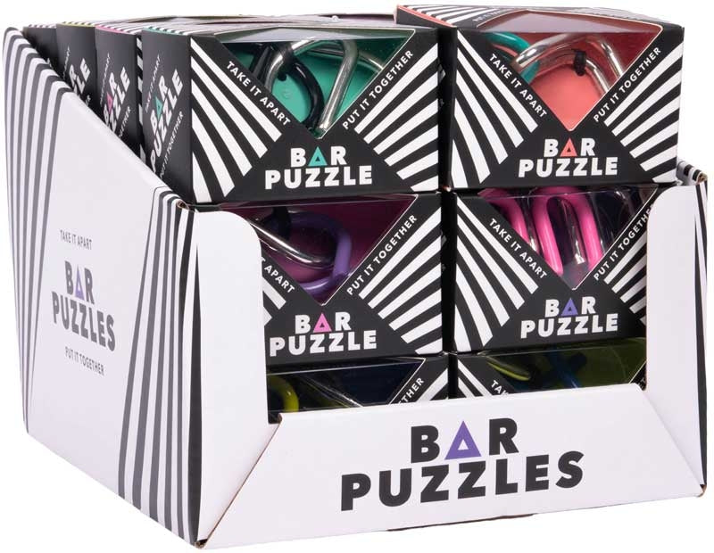 Metal Bar Puzzles Assorted