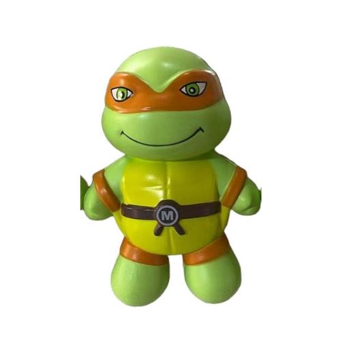 "Rise with the Heroes: TMNT Soft Slow Rising Foam Squishy - Featuring Leonardo, Donatello, Michelangelo, and Raphael!"