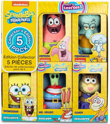 Micro Teenies - Collector 5 - Pack - Spongebob Squarepants