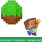 Minecraft Mini Mode Spawn Egg Assorted