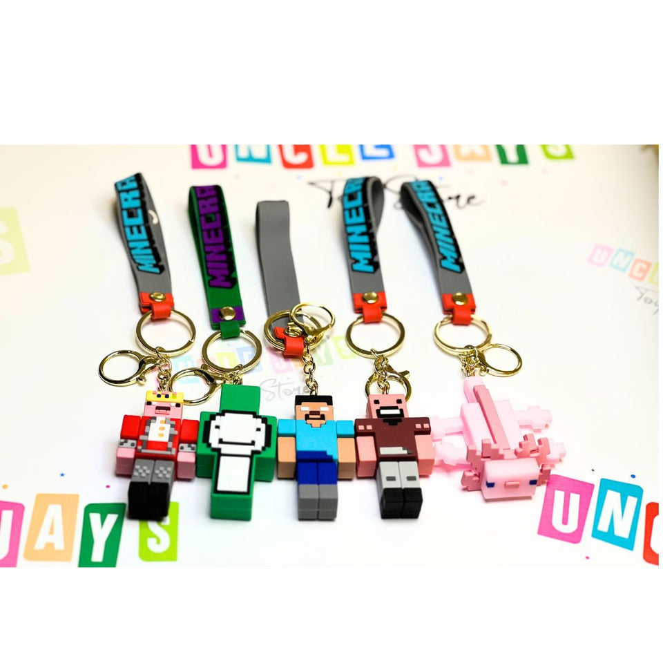 Minecraft Keyrings and Accessories