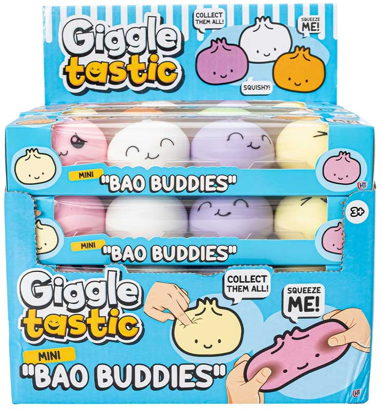 Mini Bao Buddies 4pk Assorted