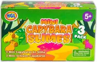 Mini Capybara Slimes 3pk