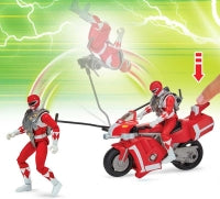 Mmpr Battle Bike With Red Ranger