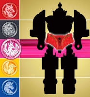 Mmpr Combinable Thunderzord - Firebird