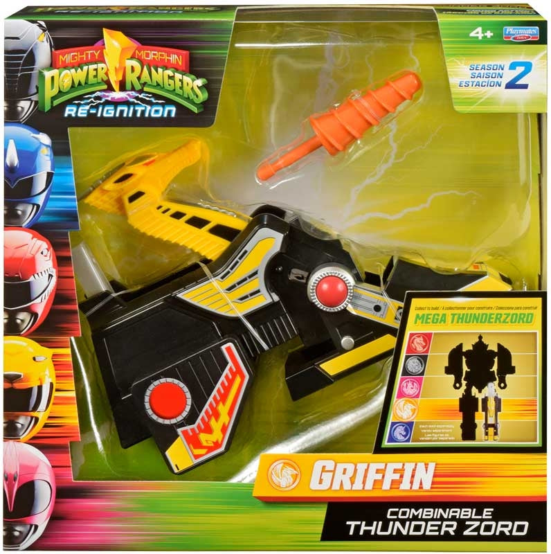 Mmpr Combinable Thunderzord - Griffin