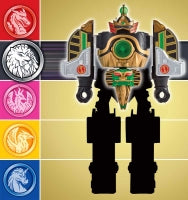 Mmpr Combinable Thunderzord - Lion