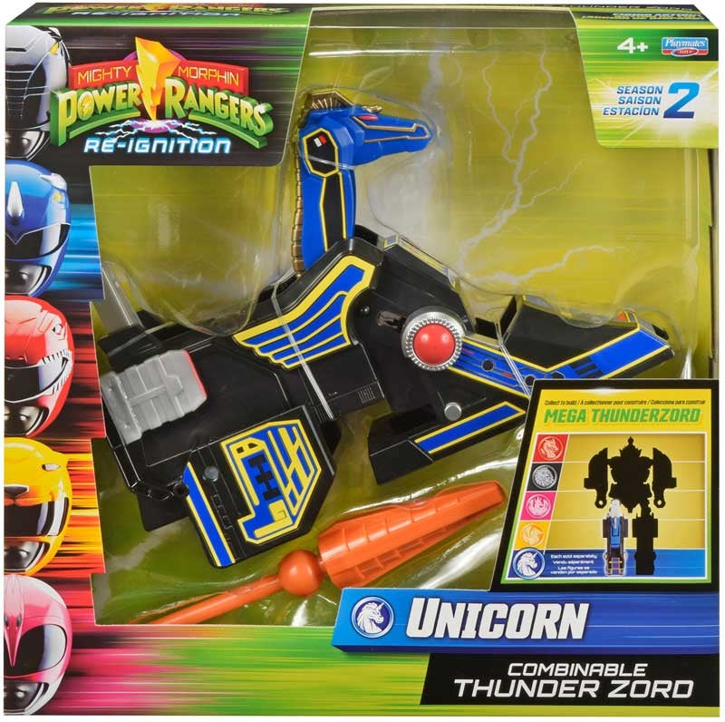 Mmpr Combinable Thunderzord - Unicorn