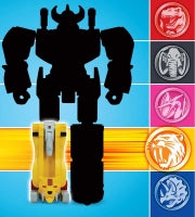 Mmpr Sabertoothed Tiger Combinable Dinozord