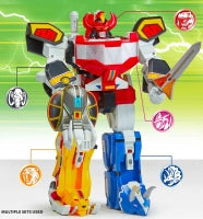 Mmpr Sabertoothed Tiger Combinable Dinozord