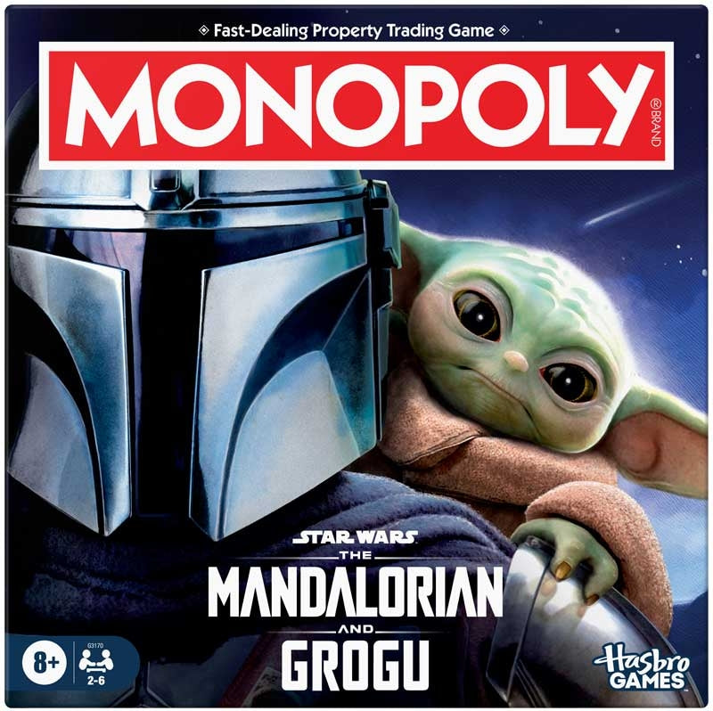 Monopoly Star Wars Mandalorian And Grogu Movie