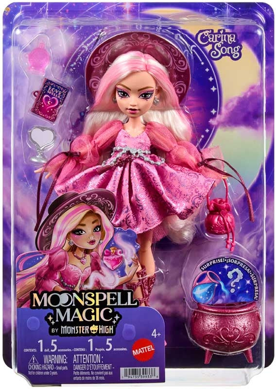 Monster High Moonspell Magic Core Doll: Carina Song