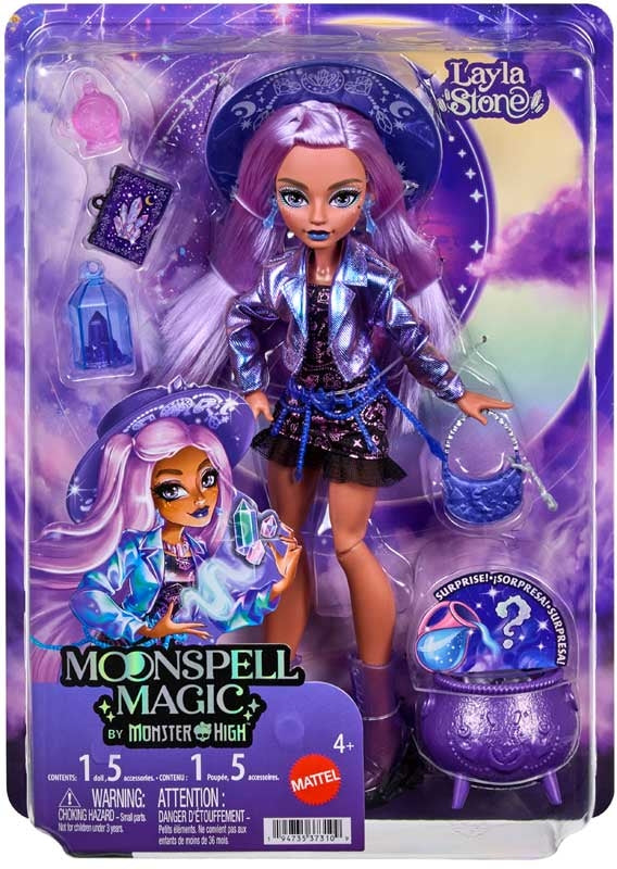 Monster High Moonspell Magic Core Doll: Layla Stone
