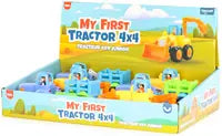 My First Farm Vehicle Toy - 4x4 Junior Tractors Assorted