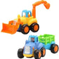 My First Farm Vehicle Toy - 4x4 Junior Tractors Assorted