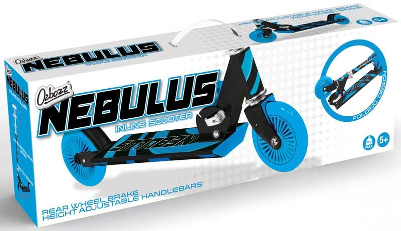 Nebulus Scooter Black - Blue