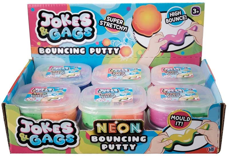 Neon Bouncing Putty