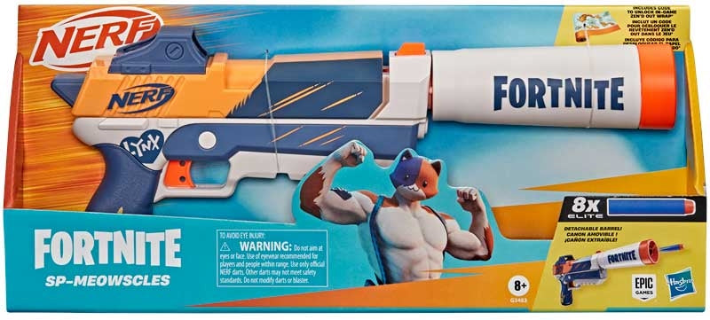 Nerf Fortnite Sp - Meowscles Blaster