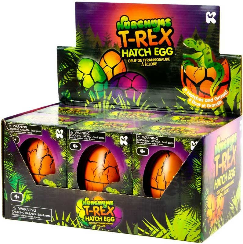 Nurchums Large T-rex Hatching Eggs
