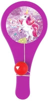 Paddle Bat/ball Unicorn Assorted