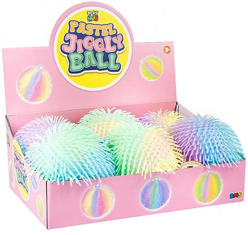 Pastel Rainbow Jiggly Ball Assorted