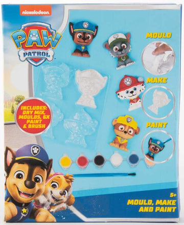 Paw Patrol Mould & Paint 4pk
