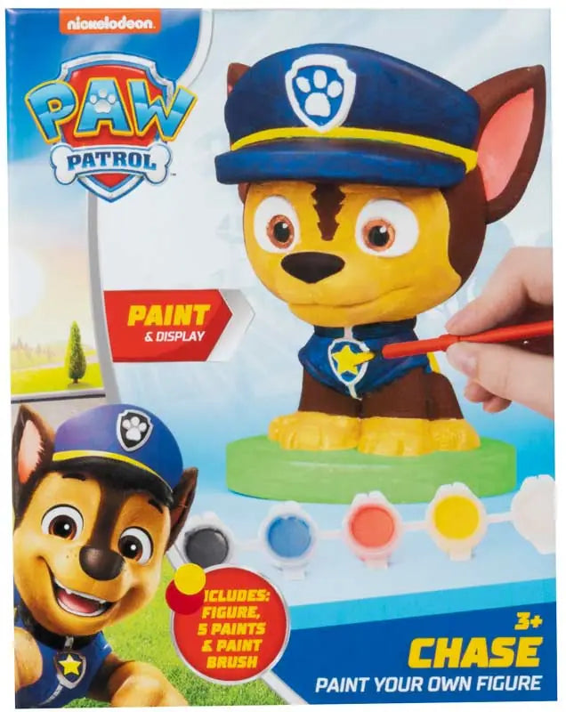 Paw Patrol Paint Your Own Figure - Chase
