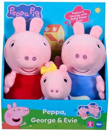 Peppa - George - Evie 3 - Pack
