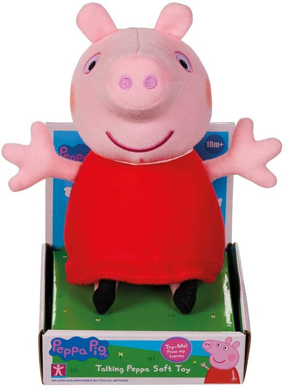 Peppa Pig Talking Red Dress Peppa