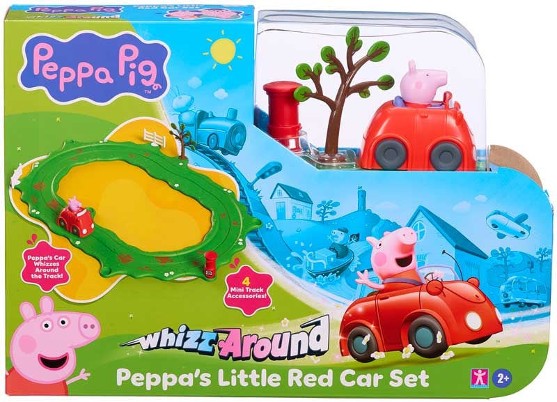Peppa Pig Whizz Around Peppas Little Red Car Set